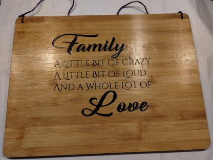 Plaque / Cutting Board